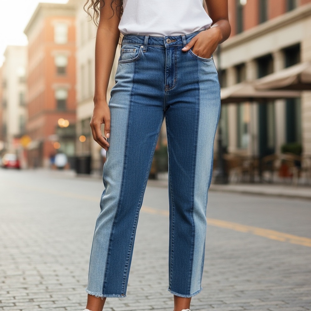 EUC-PACSUN Jeans- Two-Toned- 10